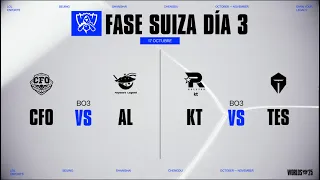 SUIZO - DÍA 3 - WORLDS - 2025 - LEAGUE OF LEGENDS