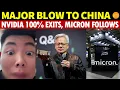 Download Lagu Major Blow to China! Nvidia 100% Exits, Micron Stops Sending Chips to China