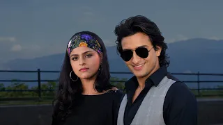 Tu Mere Dil Mein | Pehchaan | Lyrical Video | Abhijeet | Saif Ali Khan | 90s Evergreen Song