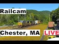 Chester Railway Station CSX Amtrak - LIVE