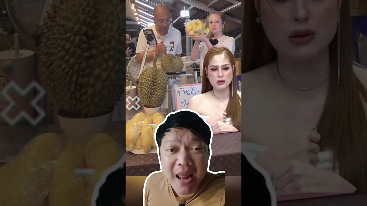 Kind-hearted Kwan Usamanee helped Ajarn Beer by offering free durian during a live stream, statin... poster