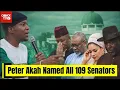 Lagu 109 Senators. 36 States. He Named Them All Live in Abuja. By Peter Akah 