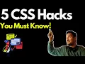 5 CSS Tricks to Make Your Websites Fully Responsive