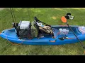 My new fishing kayak setup Lifetime Teton angler 100 walk through