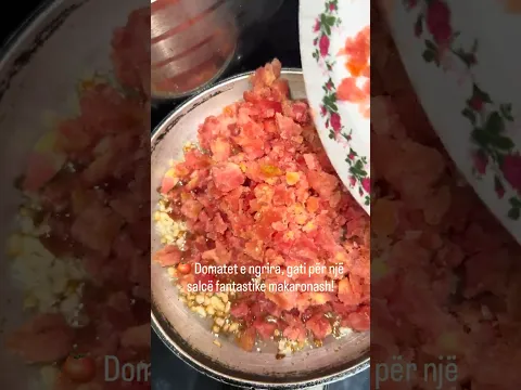 🍅 Salca me domatet e ngrira shijon ndryshe! 😍