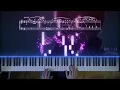 Oshi no Ko ED - "Mephisto" - Piano Cover (Sheets & Visualizer) / QUEEN BEE