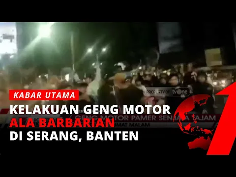 VIRAL! Sok Jagoan, Geng Motor Pamer Sajam Blokade Persimpangan Ciceri | tvOne