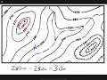 Calculating Elevation Difference on a Topographic Map