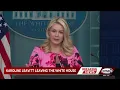 White House Press Secretary Karoline Leavitt leaving post soon president announces