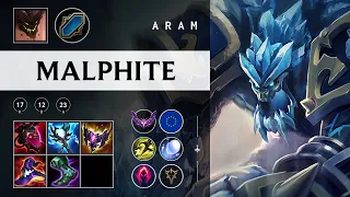 Malphite ARAM - EUW Master Patch 26 01