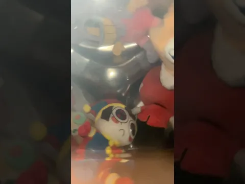 I put Amazing Digital Circus Plush in a Dryer #tadc #theamazingdigitalcircus #ytshorts