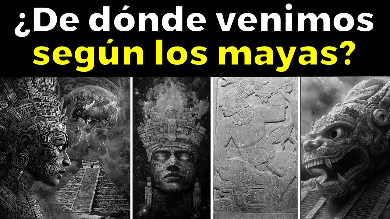 ¿De dónde venimos según los mayas? - El misterio de la MITOLOGIA MAYA