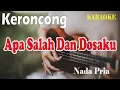 Download Lagu APA SALAH DAN DOSAKU KERONCONG ll KARAOKE KERONCONG ll D'LLOYD ll NADA PRIA D=DO