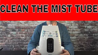 COSTCO Homedics Ultrasonic Humidifier Step By Step Cleaning The Mist Tube