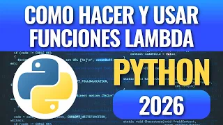 How to create and use Lambda functions in Python in 2026
