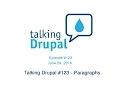 Talking Drupal - Paragraphs