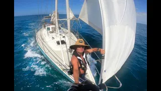 18. Pitou’s Voyage Thunderstorm on arrival in Colombia