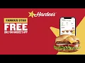Free Famous Star on Hardee s App