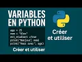 Les Variables en Python