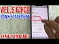 How To Find Wells Fargo Bank Statement Online