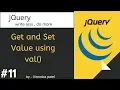 jQuery in Hindi Get and Set Value val