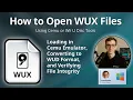 How to Open WUX Files Wii U Uncompressed Disk Image