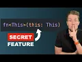 The Secret THIS Parameter TypeScript s overlooked Superpower Explained