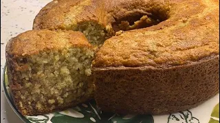 كيكة الموز كيك الموز كيكة ترفة وطيبة وسهلة وتستحق نحضرها 