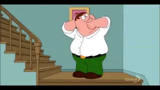 Peter Griffin snaps his neck in 4K