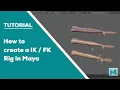 Autodesk Maya How to create a Rig