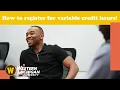 WMU How to register for variable credit hours Banner 8