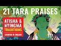 21 Taras sung in English Atisha and Nyingma traditions with beautiful original art