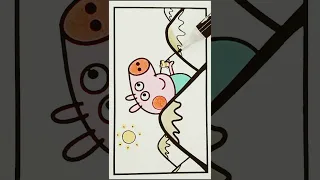 Peppa pig drawing 207