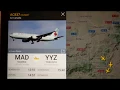 Breaking news on Air Canada flight AC837 from Madrid to Toronto Serious technical problems 4k