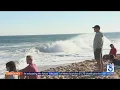 King tides bring flood warnings to Newport Beach coast