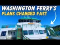 Historic Low Tides Changed My Whole Trip - Washington Ferry