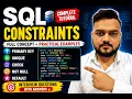 SQL Constraints Full Tutorial Primary Key Unique Check Default Not Null With Practical Example