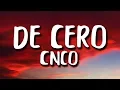 Download Lagu CNCO - De Cero (Letra/Lyrics)