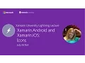 Xamarin Android and Xamarin iOS Icons - Judy McNeil