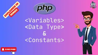 PHP Variables Data Types and Constants Explained in Hindi Learn PHP Variables Step by Step