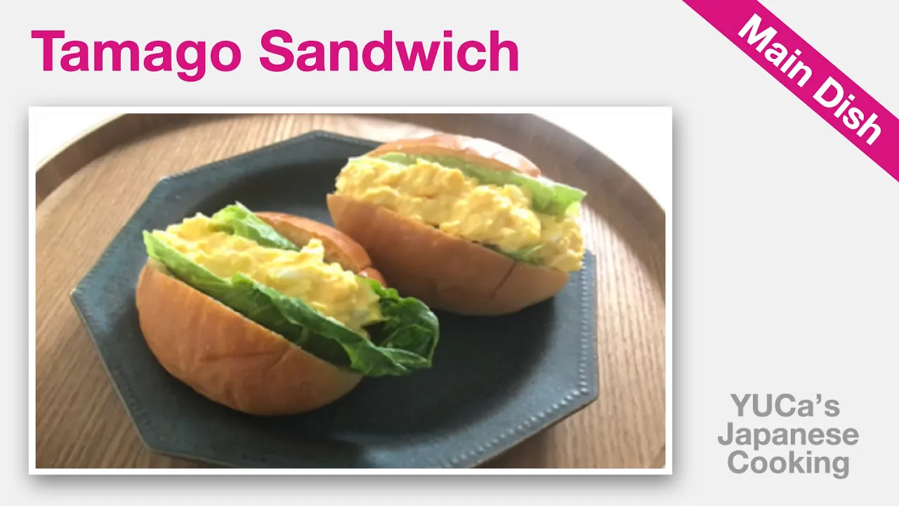 How To Make Egg Sandwich   Egg Salad Ver.1   Japanese Veggie Recipe   YUCa