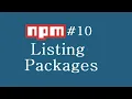 NPM Tutorial for Beginners - 10