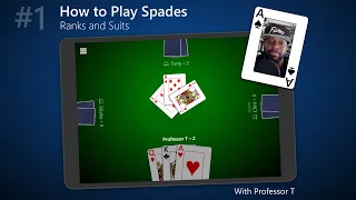 How to Play Spades Part 1 Ranks and Suits