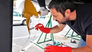 Antifouling & Testing New Seajet SILICONE PAINT On Our Prop (MJ Sailing – Ep 104)