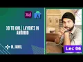 Android Studio XD to XML Android Layouts Lecture 06