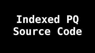 Indexed Priority Queue Data Structure Source Code