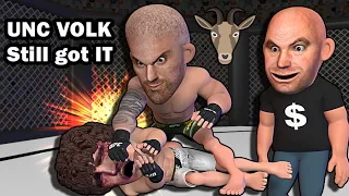 Alexander Volkanovski FINISHES Movsar Evloev Easily at UFC 333