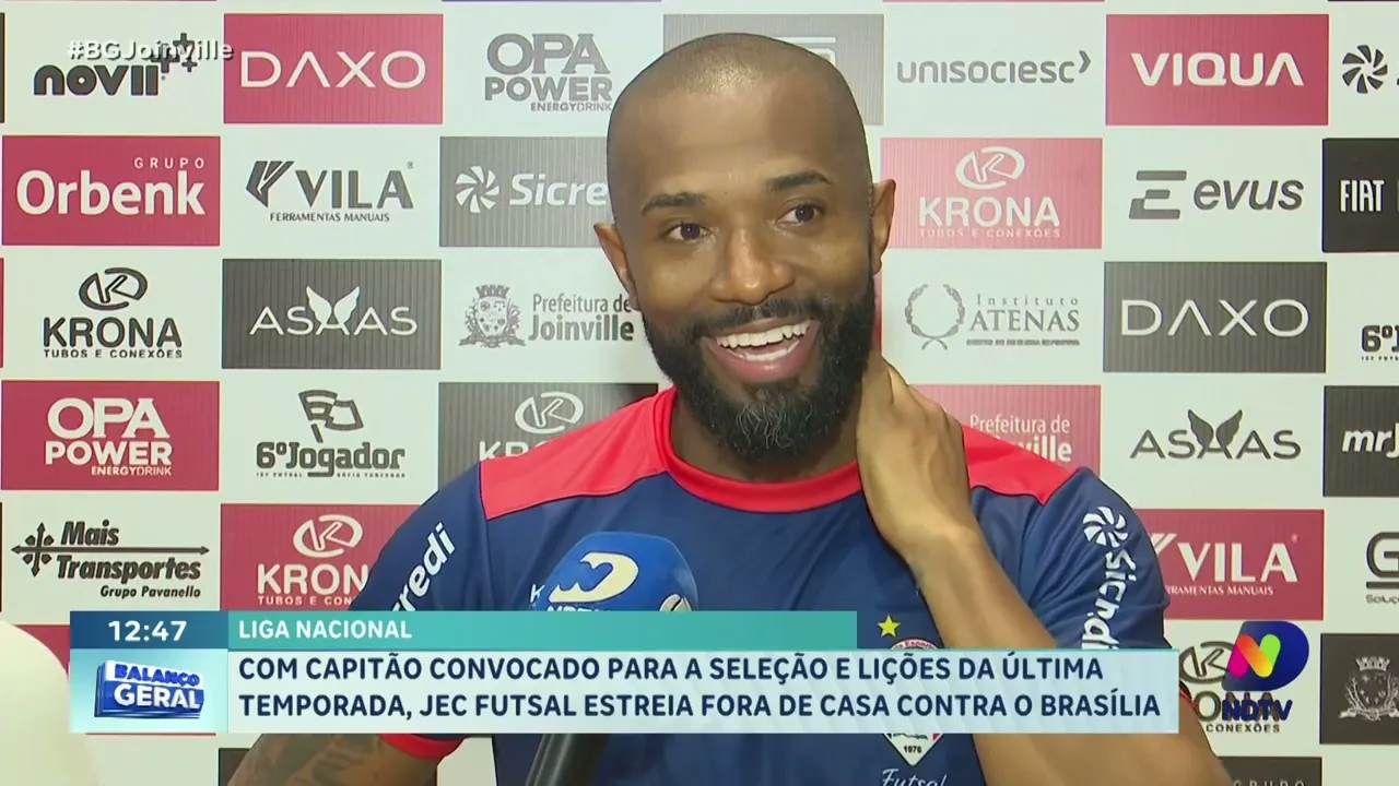 Liga Nacional: JEC Futsal estreia fora de casa contra o Brasília