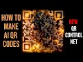 How to make AI QR Codes - NEW QR Control Net