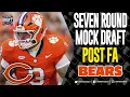 Chicago Bears Full 7-Round Mock Draft After Free Agency 2026 NFL Draft